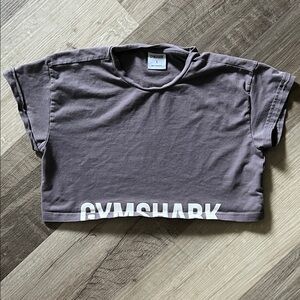 Gymshark  Gray cropped T-Shirt